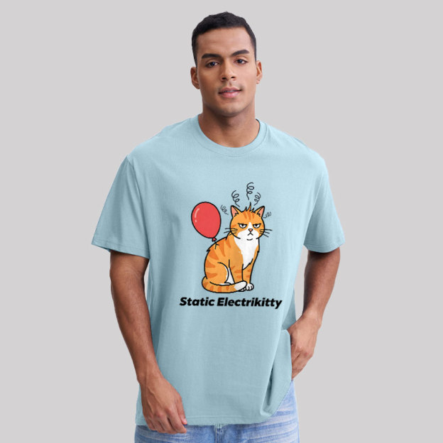Static Electrikitty Geek T-Shirt