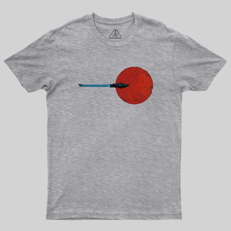 Flight Over Mars Geek T-Shirt