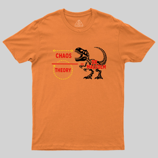 Chaos Theorist’s Dinosaur Geek T-Shirt