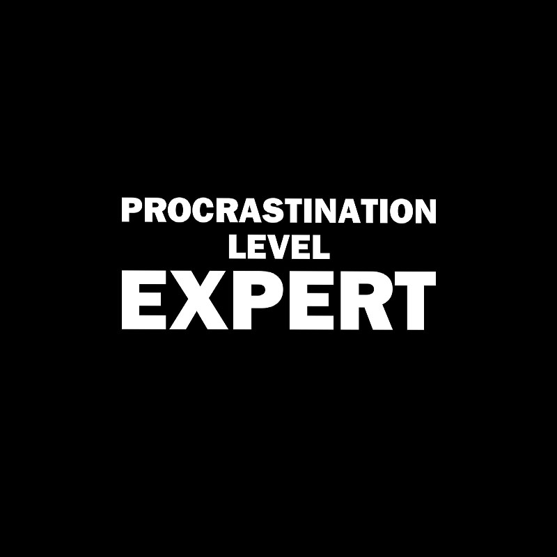 Procrastination level Expert Geek T-Shirt