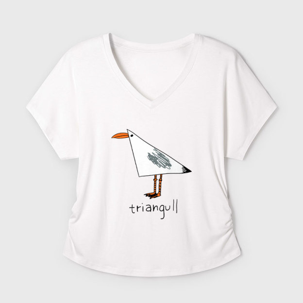  Geek Dolman Sleeve V-Neck Shirt