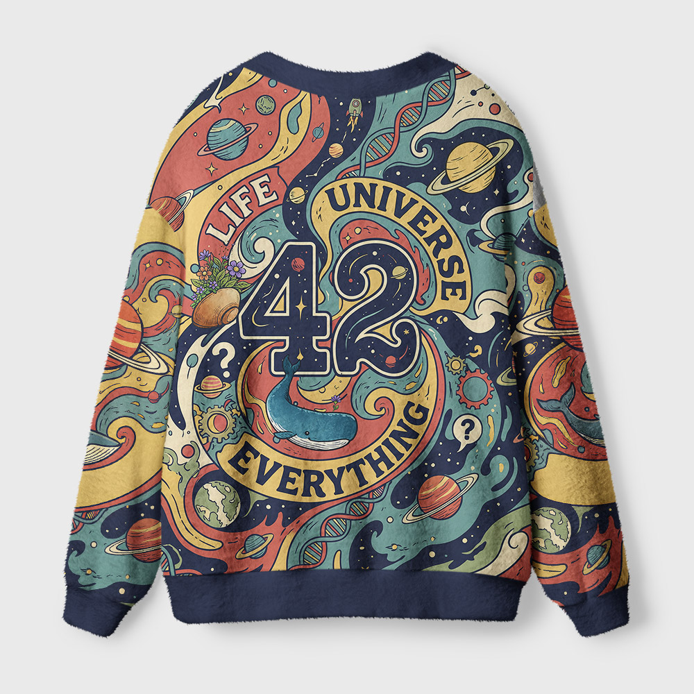 Answer To Life The Universe And Everything Geek Ugly Cardigan Sweaters
