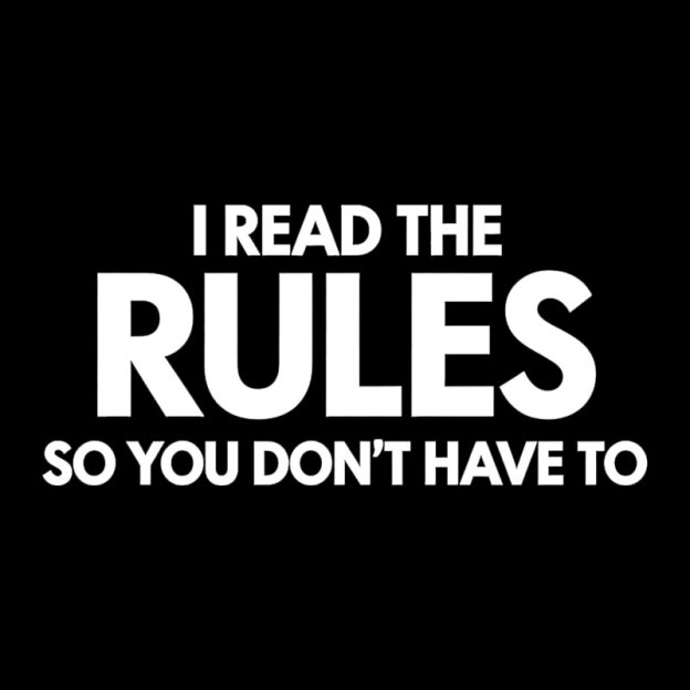 I Read The Rules So You Don't Have To Geek T-Shirt