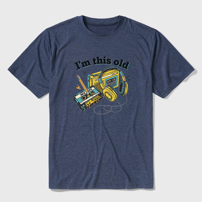 I'm This Old Ultra Soft Heather Tee