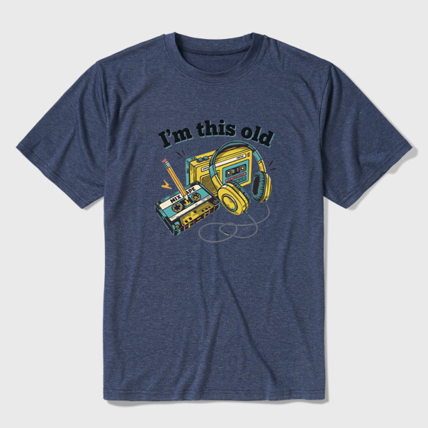 I'm This Old Ultra Soft Heather Tee