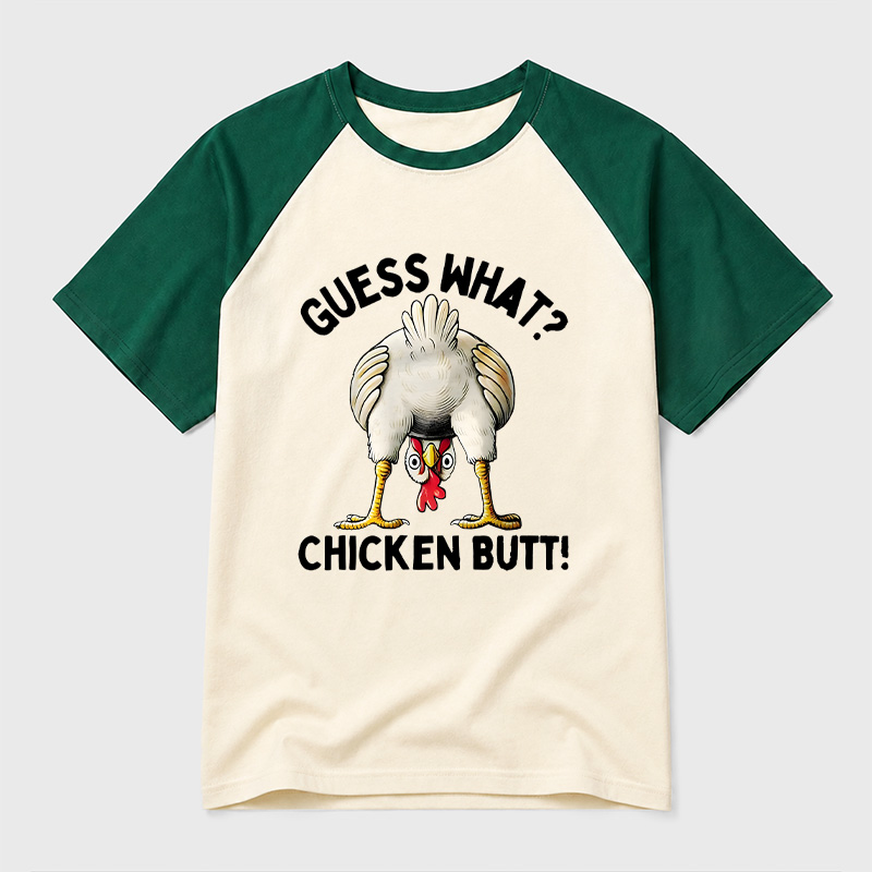 Guess What Geek Retro Raglan T-Shirt