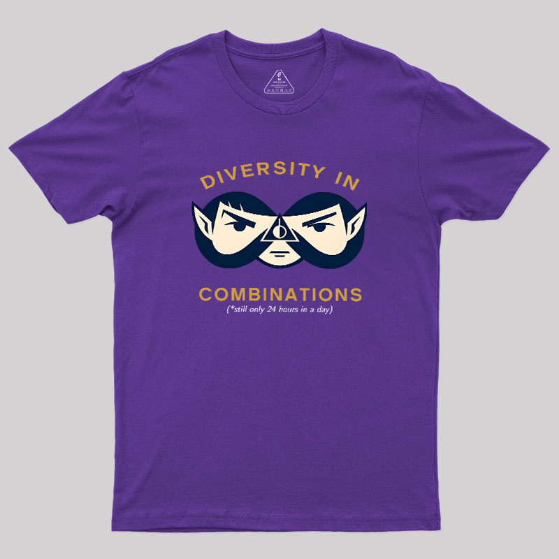 Diversity In Combinations Geek T-Shirt