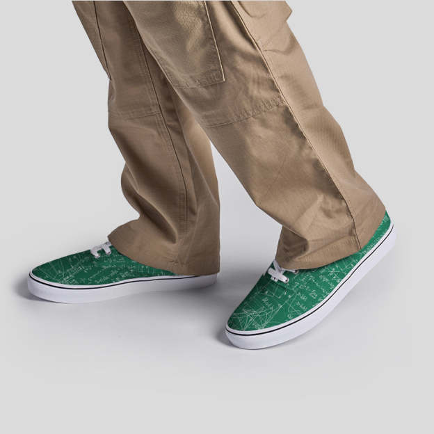 Math Function Geek Canvas Shoes