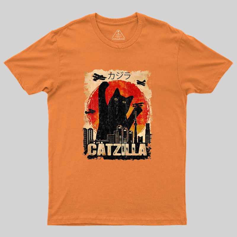 Black Cat Geek T-Shirt