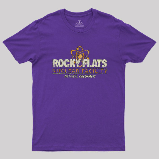 Rocky Flats Nuclear Facility 1952 Geek T-Shirt