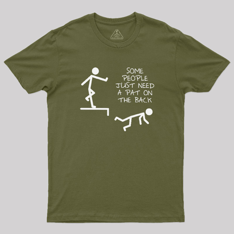 A Pat On The Back Geek T-Shirt