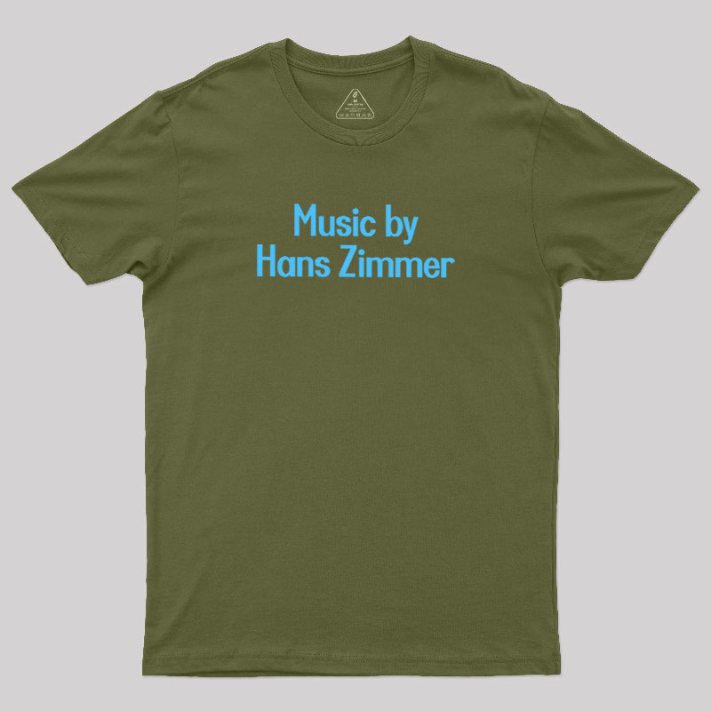 Music By Hans Zimmer Geek T-Shirt