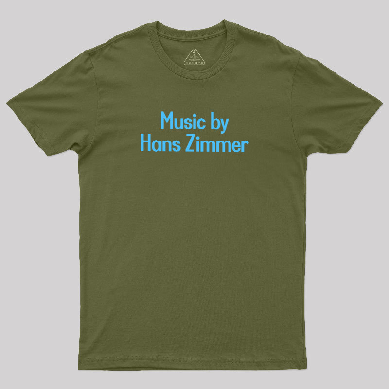 Music By Hans Zimmer Geek T-Shirt