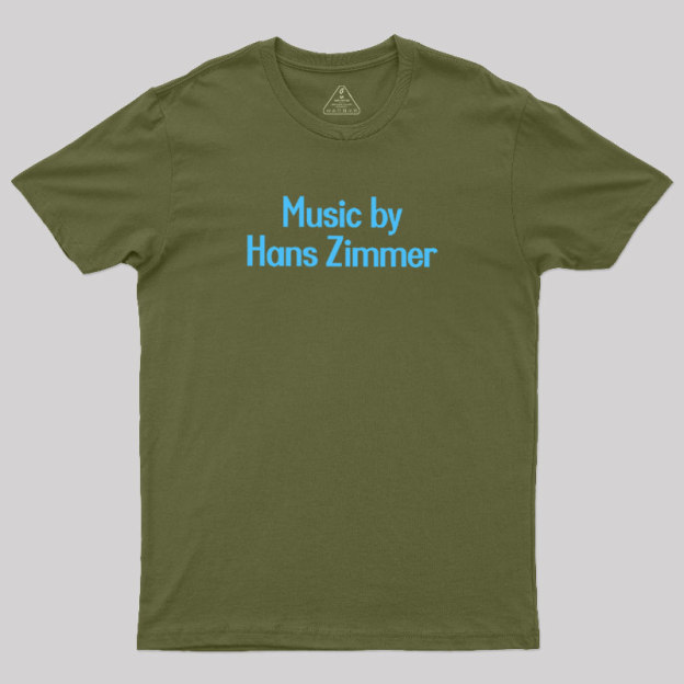Music By Hans Zimmer Geek T-Shirt