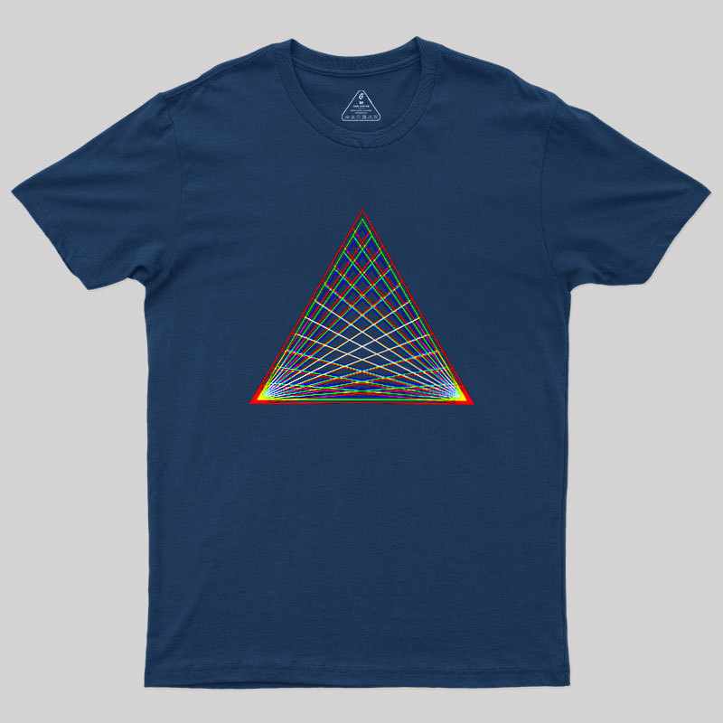 Prismatic Pyramid Geek T-Shirt