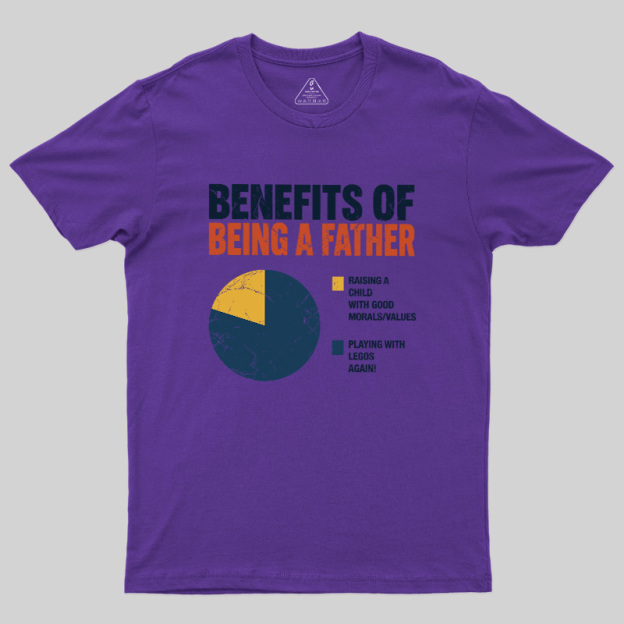 Benefits Of Being A Father Geek T-Shirt