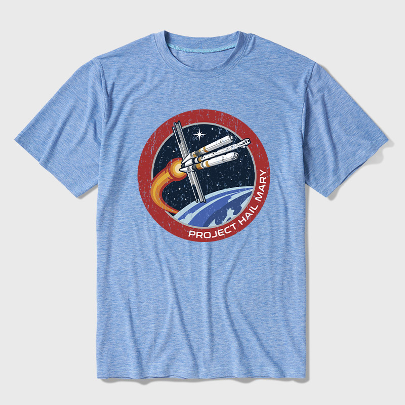 Space Rescue Mission Ultra Soft Heather Tee