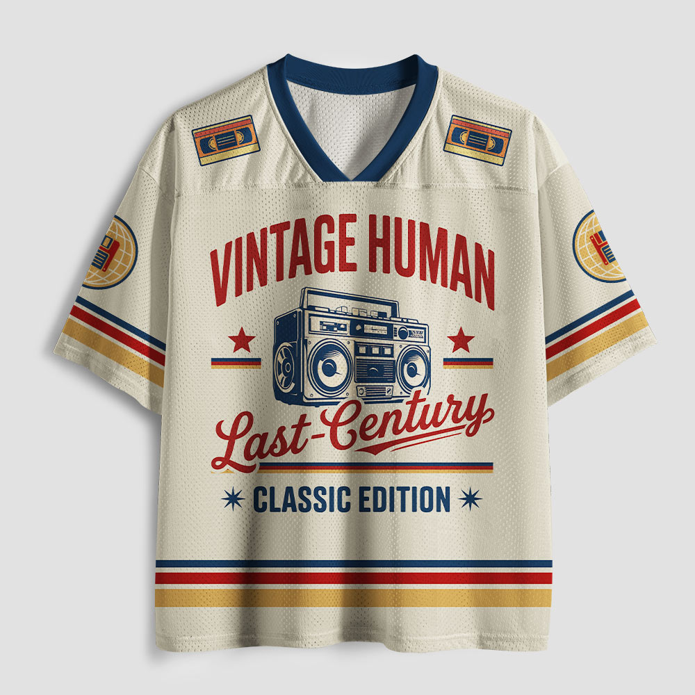 Vintage Human Last Century Geek Mesh Jersey