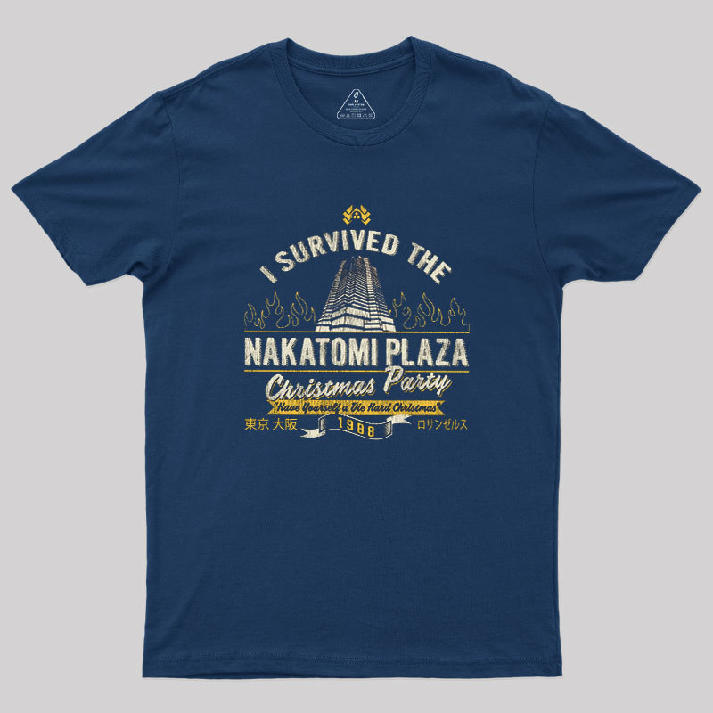 I Survived The Nakatomi Christmas Party Geek T-Shirt