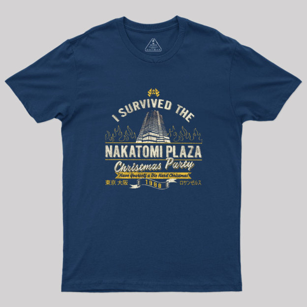 I Survived The Nakatomi Christmas Party Geek T-Shirt