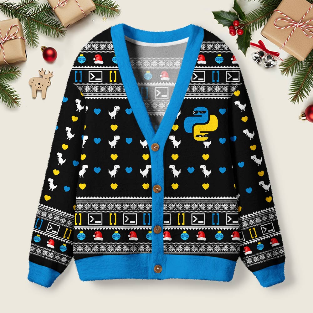 Programmer Funny Geek Ugly Cardigan Sweaters