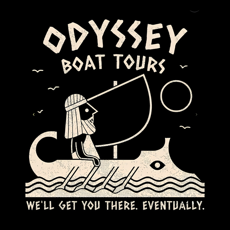 We'll Get You There Eventually Geek T-Shirt