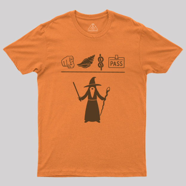 Wizard Hieroglyphs Geek T-Shirt