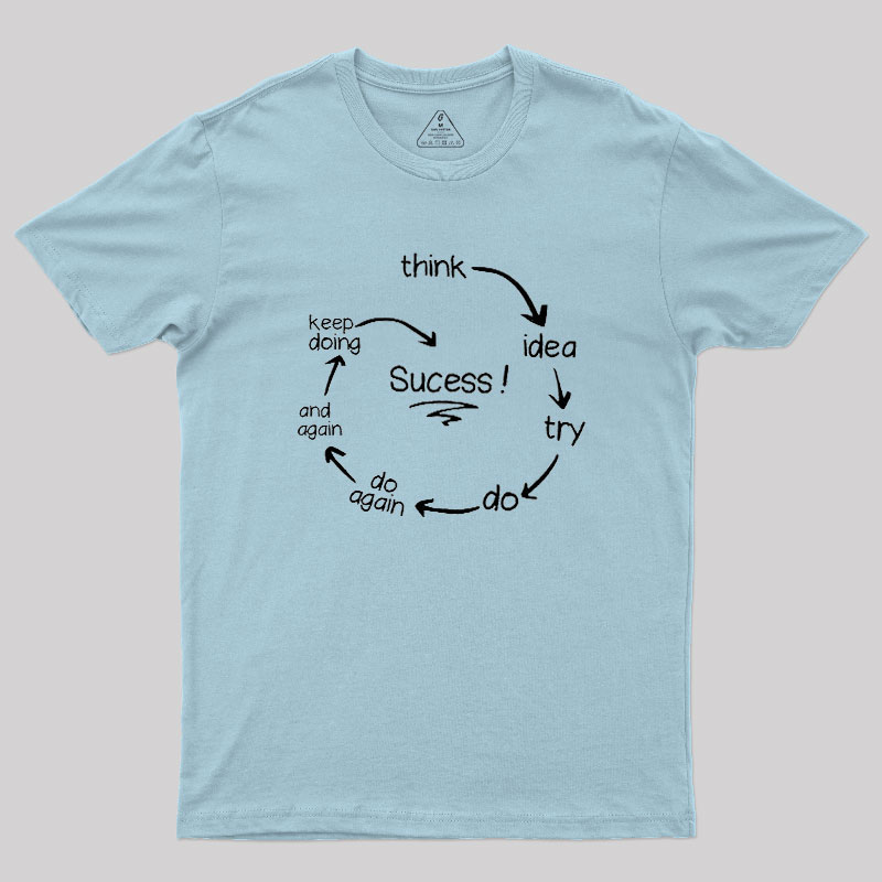 Cycle of Success Geek T-Shirt
