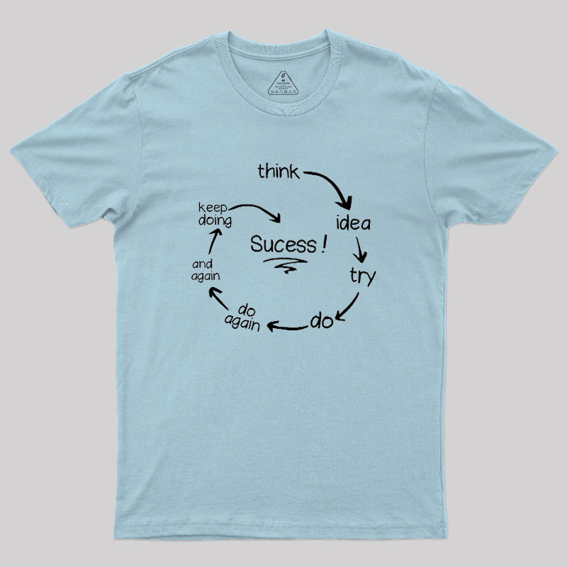 Cycle of Success Geek T-Shirt