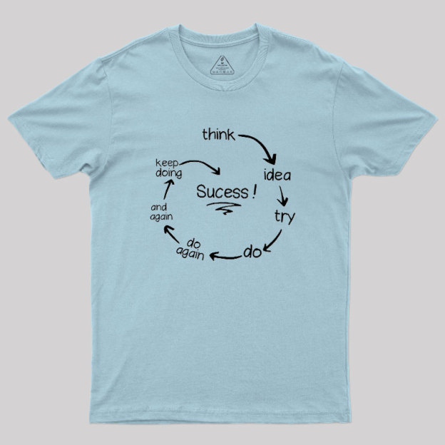 Cycle of Success Geek T-Shirt