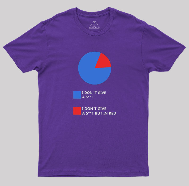 I Don't Give A Sh** Geek T-Shirt