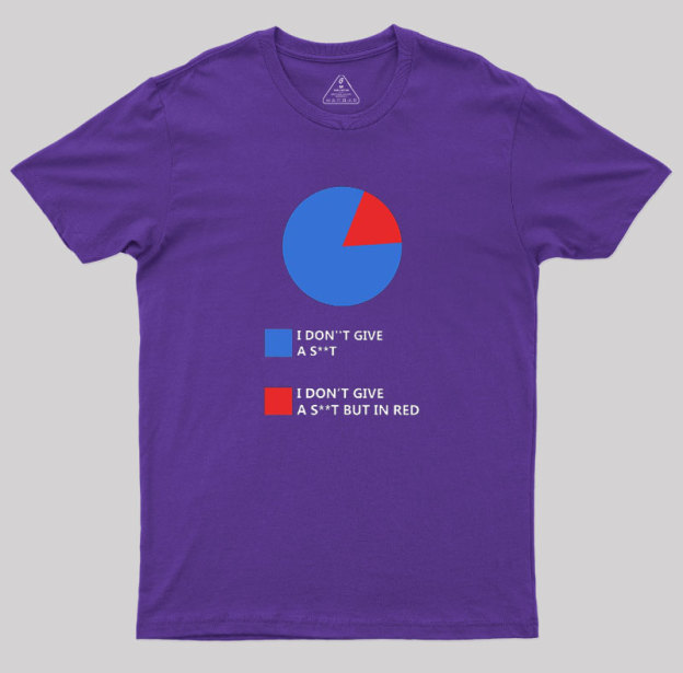 I Don't Give A Sh** Geek T-Shirt