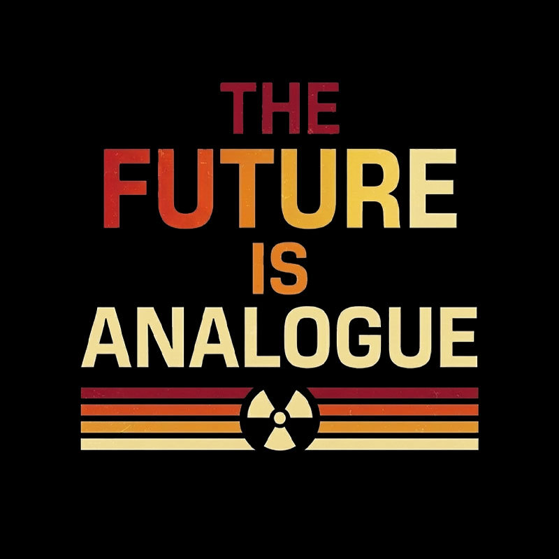 The?Future?Is?Analogue Geek T-Shirt