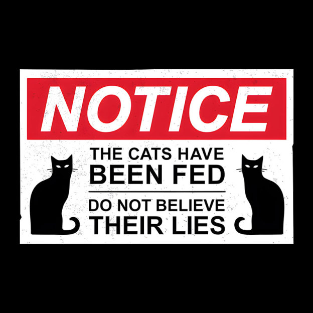 Cats Have Been Fed Geek T-Shirt