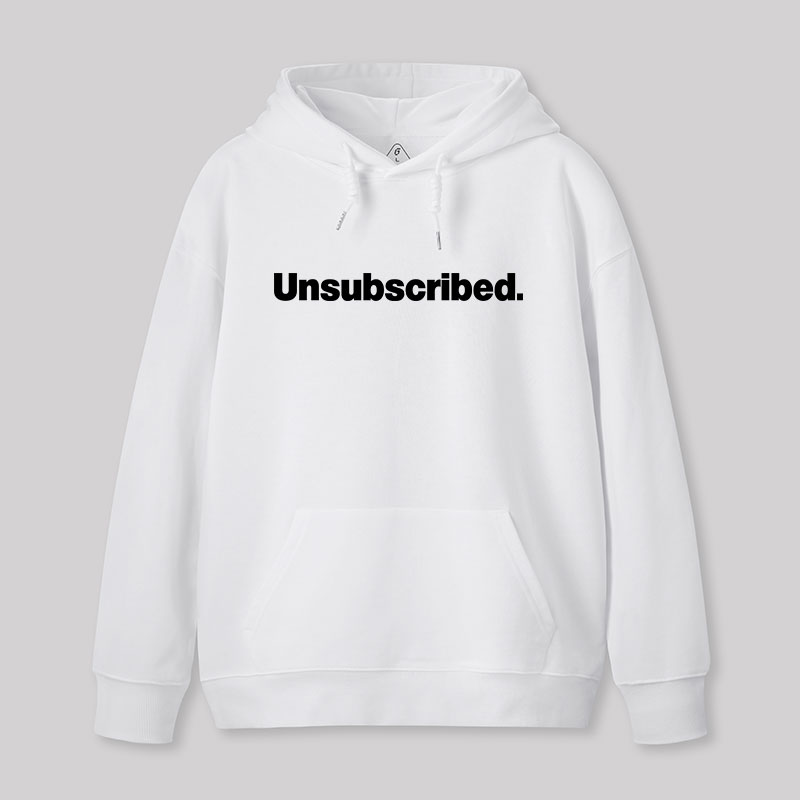 Unsubscribed Geek Hoodie