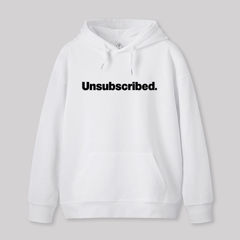 Unsubscribed Geek Hoodie