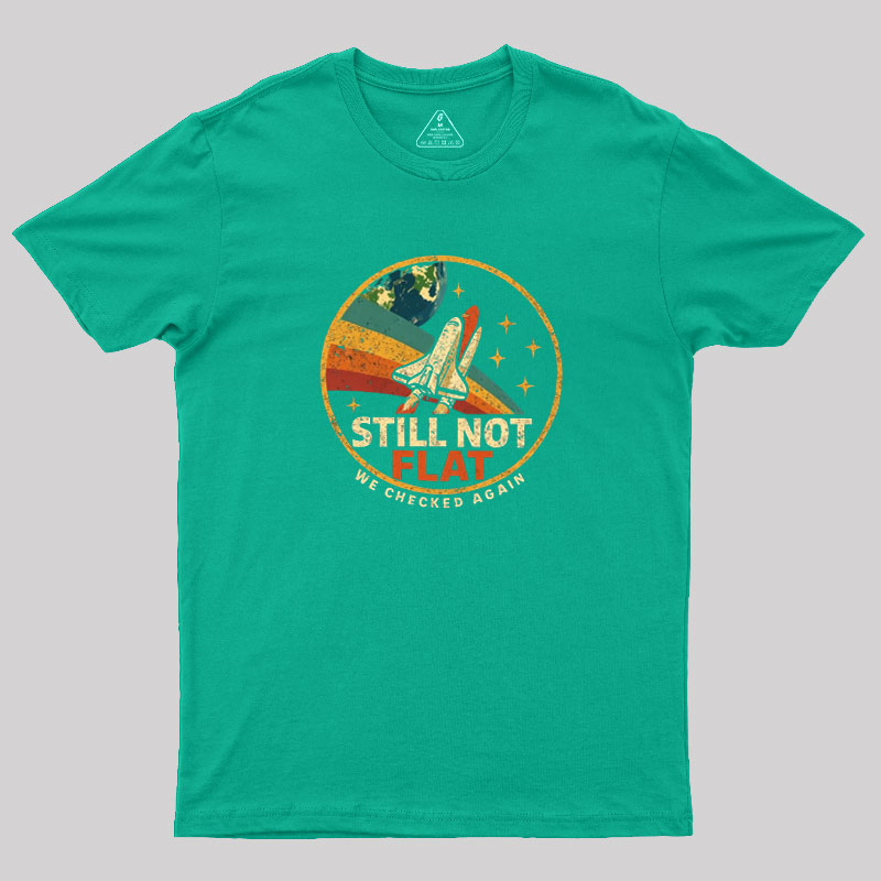 Retro Still Not Flat Geek T-Shirt