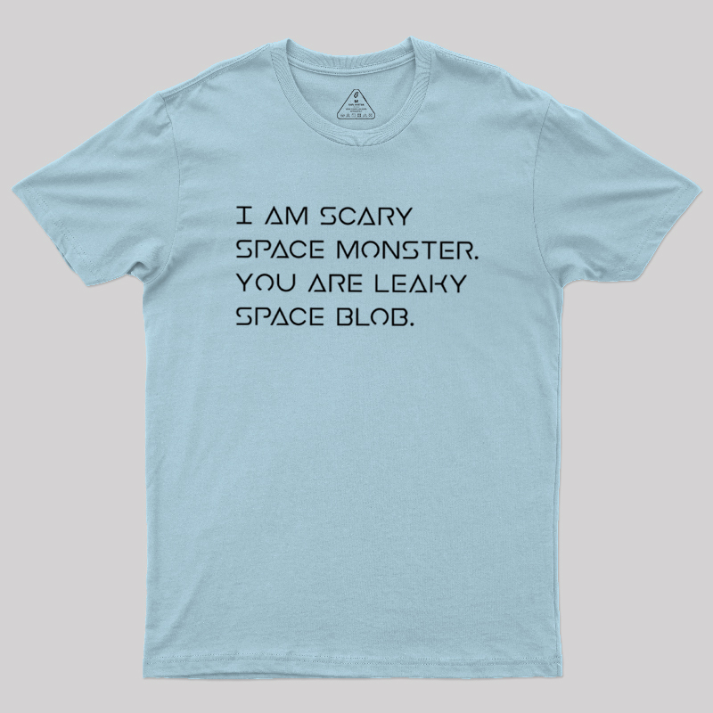 Scary Space Monster Geek T-Shirt