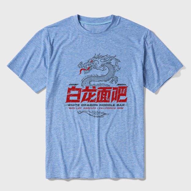 White Dragon Noodle Bar Ultra Soft Heather Tee