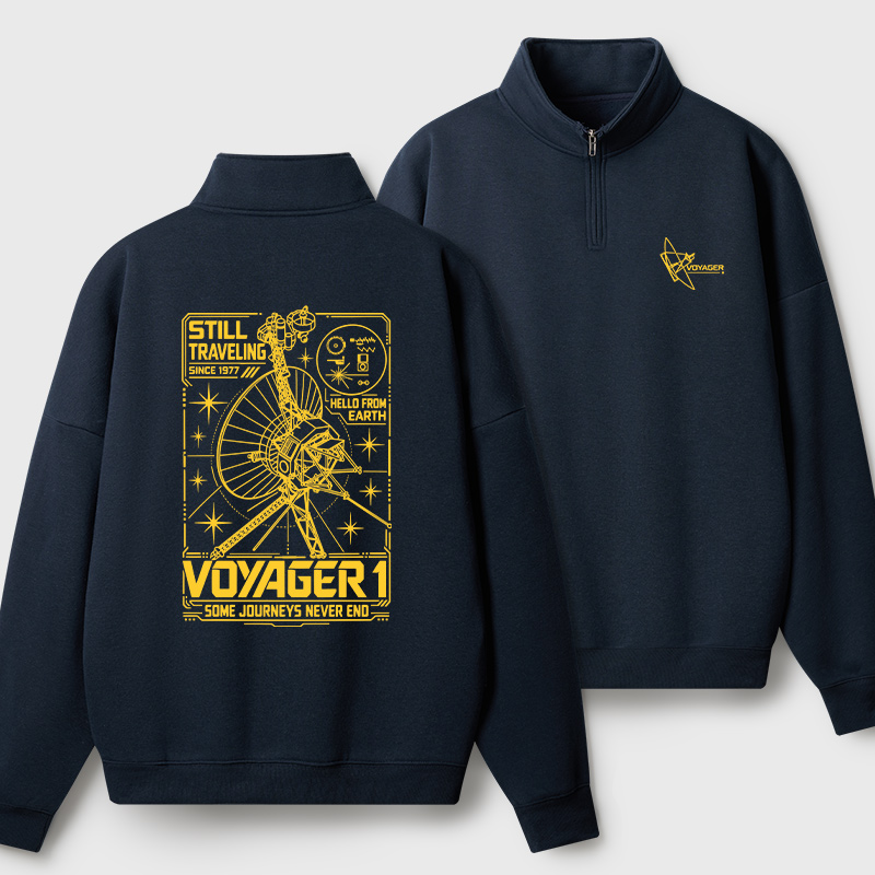 VOYAGER Geek Fleece Quarter-Zip Pollover