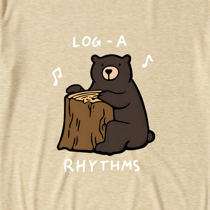 Log‑A‑Rhythms Ultra Soft Heather Tees