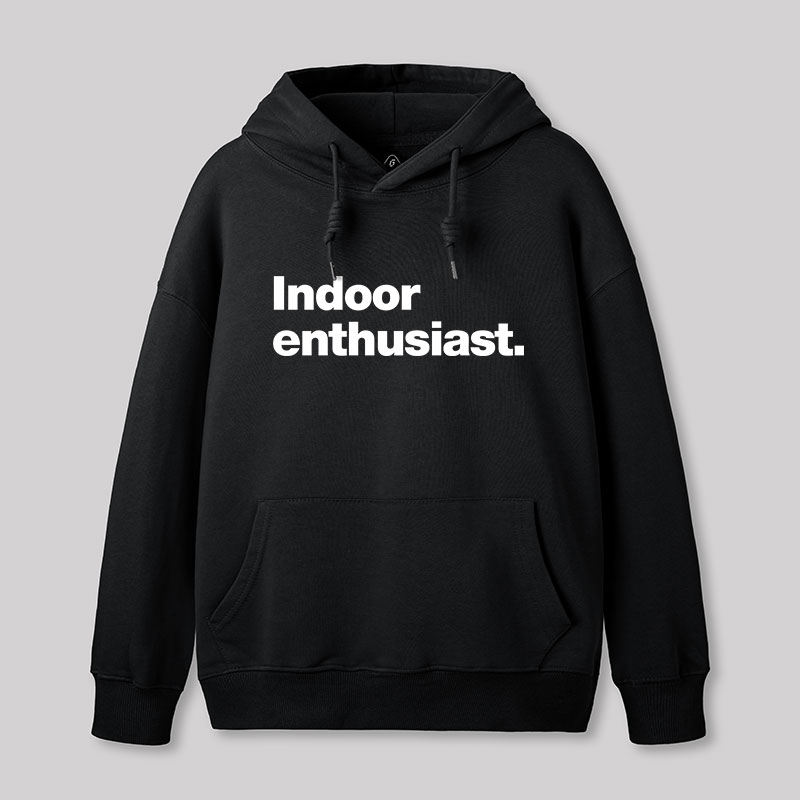 Indoor Enthusiast Premium Geek Hoodie