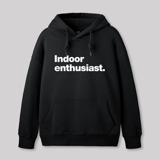 Indoor Enthusiast Premium Geek Hoodie