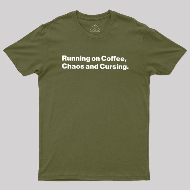 Running on Coffee Geek T-Shirt
