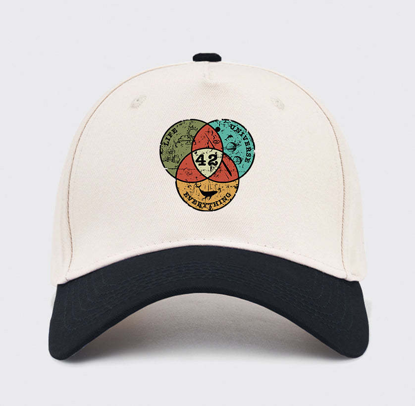 Life, the Universe & Everything Washed Vintage Baseball Cap