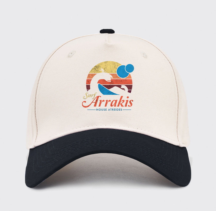 Visit Arrakis Washed Vintage Baseball Cap