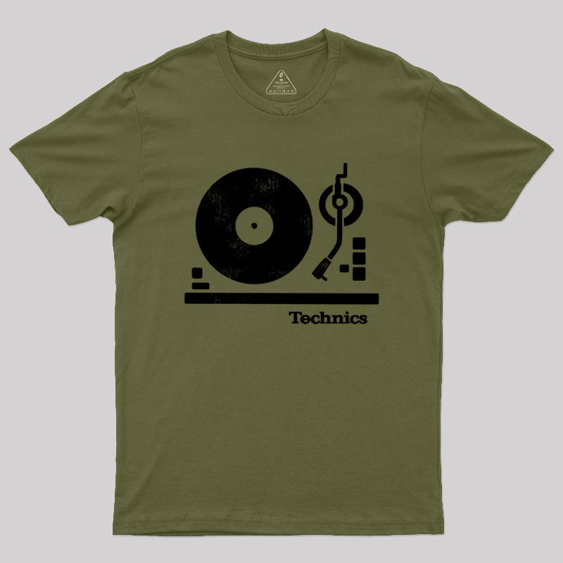 Classic 90s Technics Geek T-Shirt