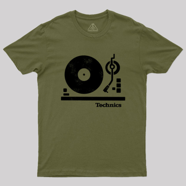 Classic 90s Technics Geek T-Shirt