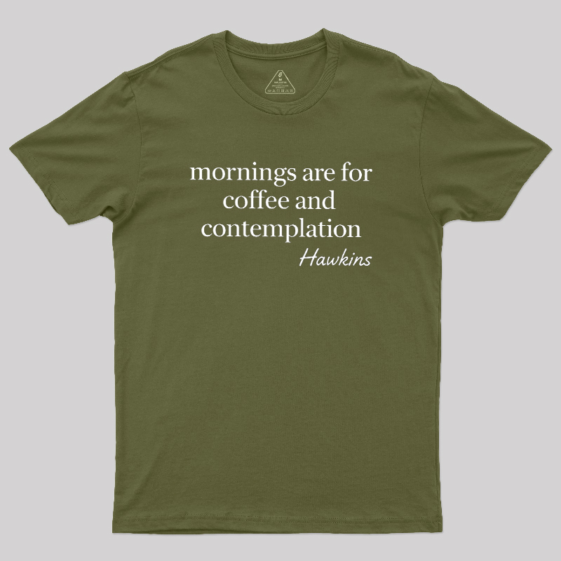 Morning Ritual Hawkins Geek T-Shirt