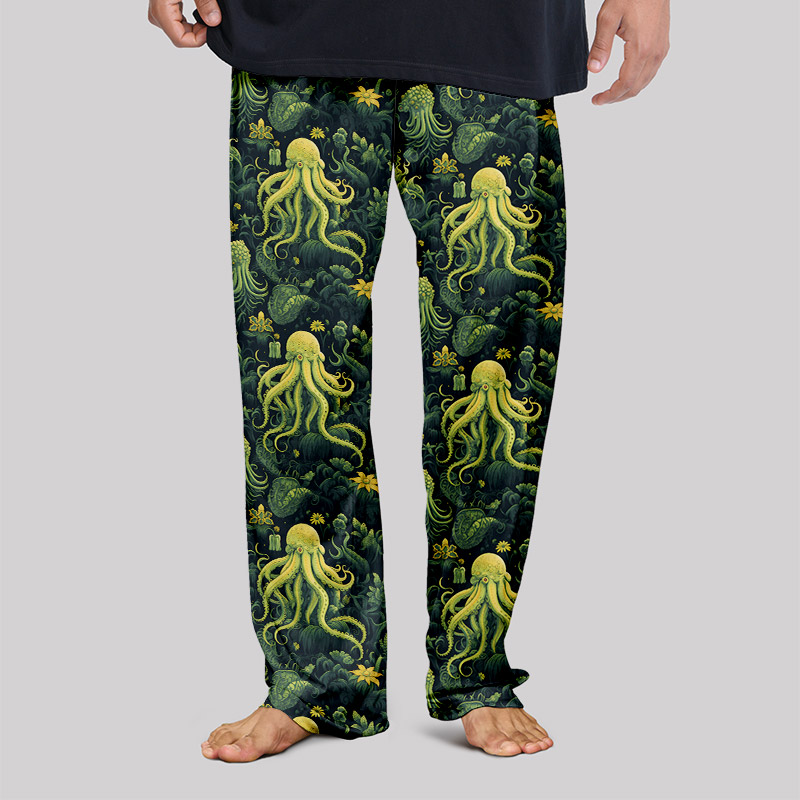 Cthulhu Geek Loungewear Pants